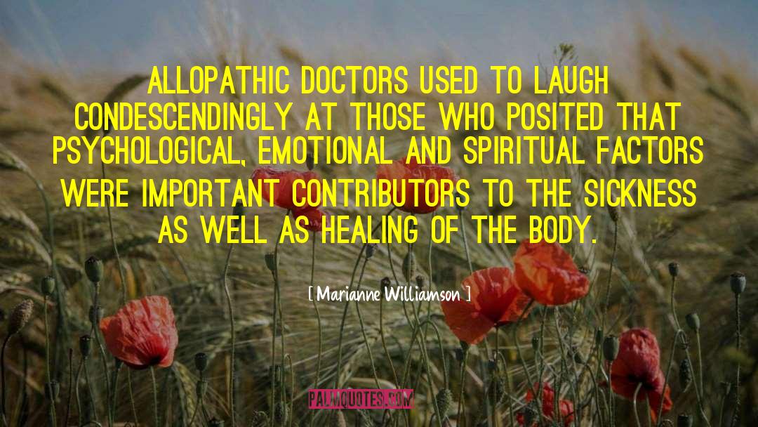 The Doctors Wife quotes by Marianne Williamson