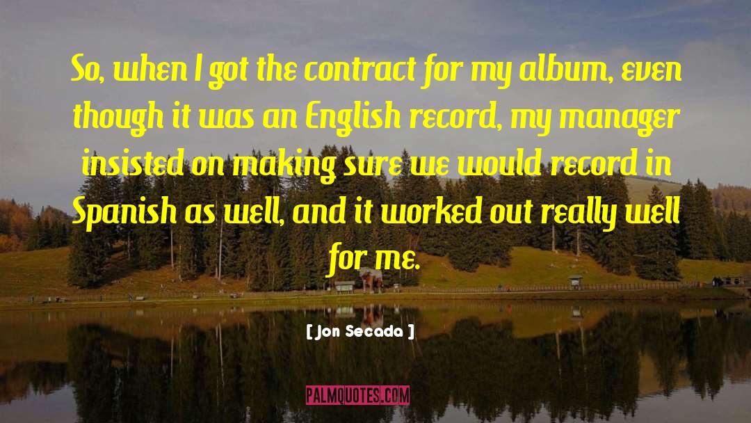 The Draughtsmans Contract quotes by Jon Secada