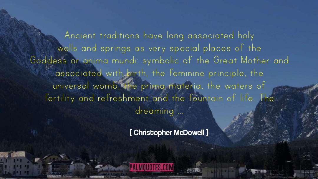 The Dreaming quotes by Christopher McDowell