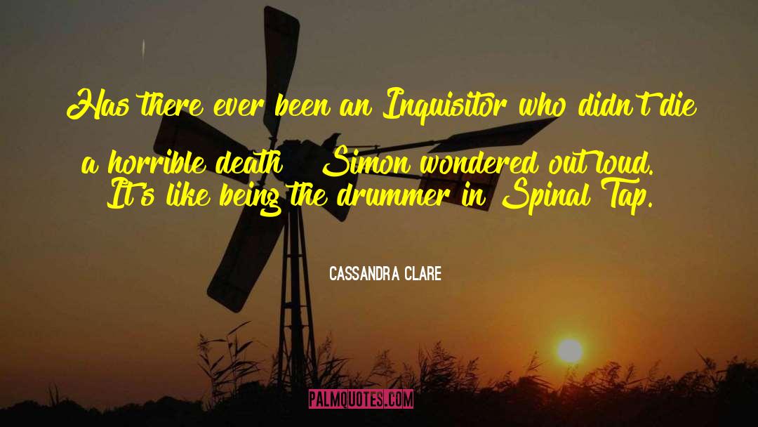 The Drummer quotes by Cassandra Clare