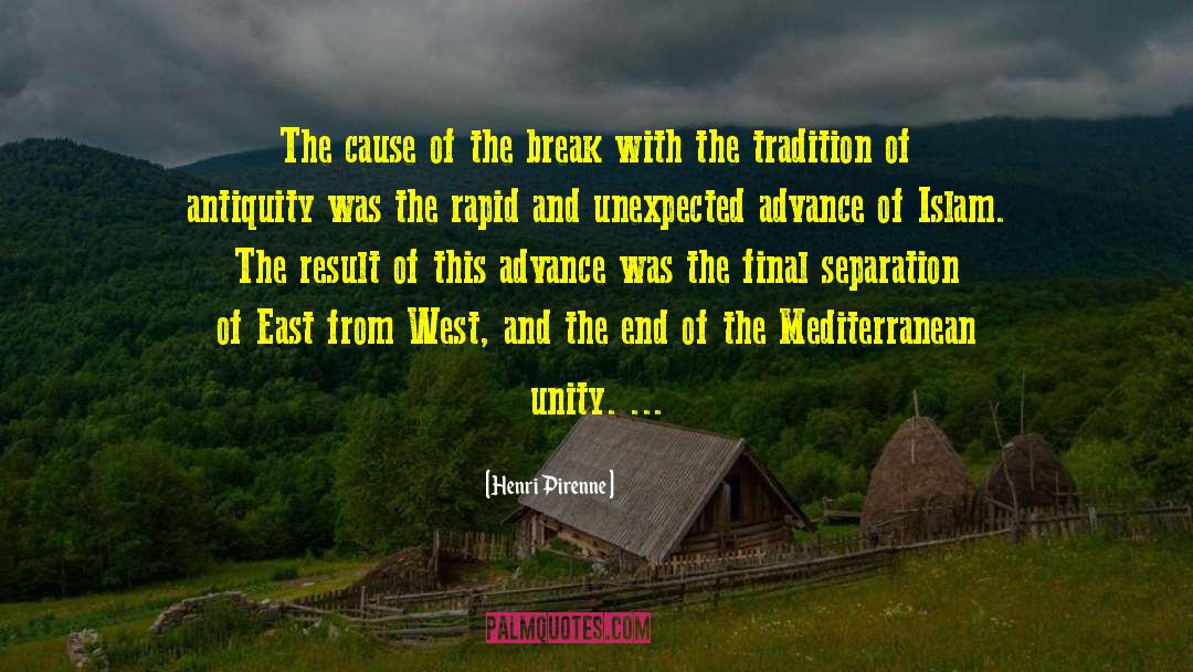 The East quotes by Henri Pirenne