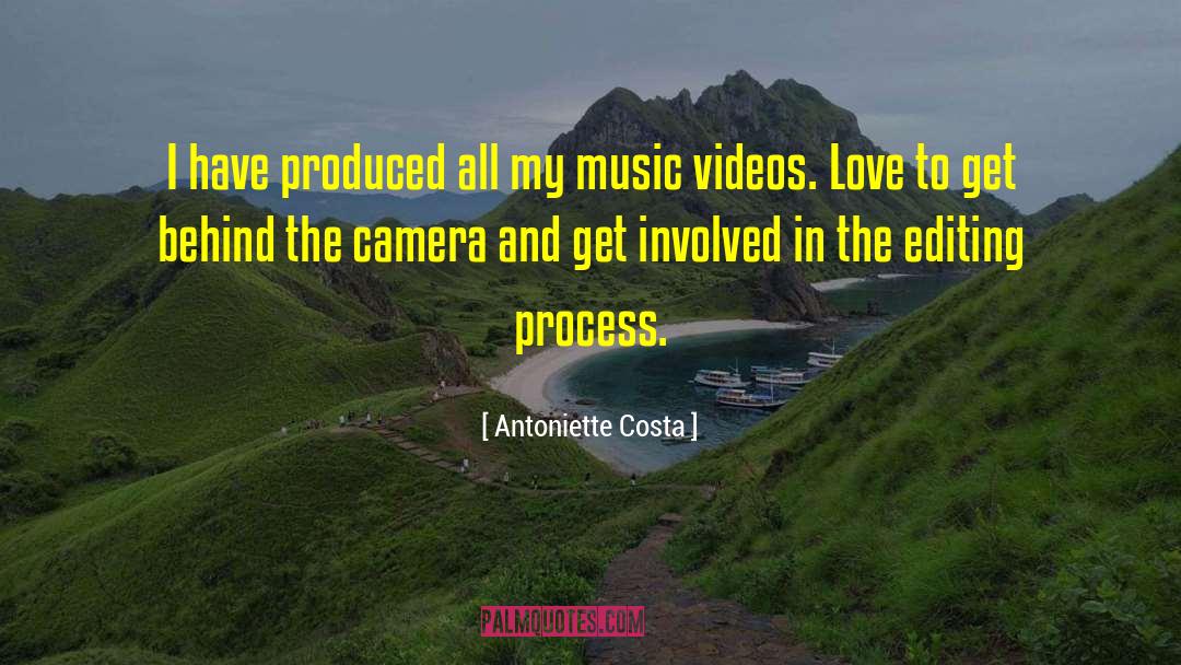 The Editing Process quotes by Antoniette Costa