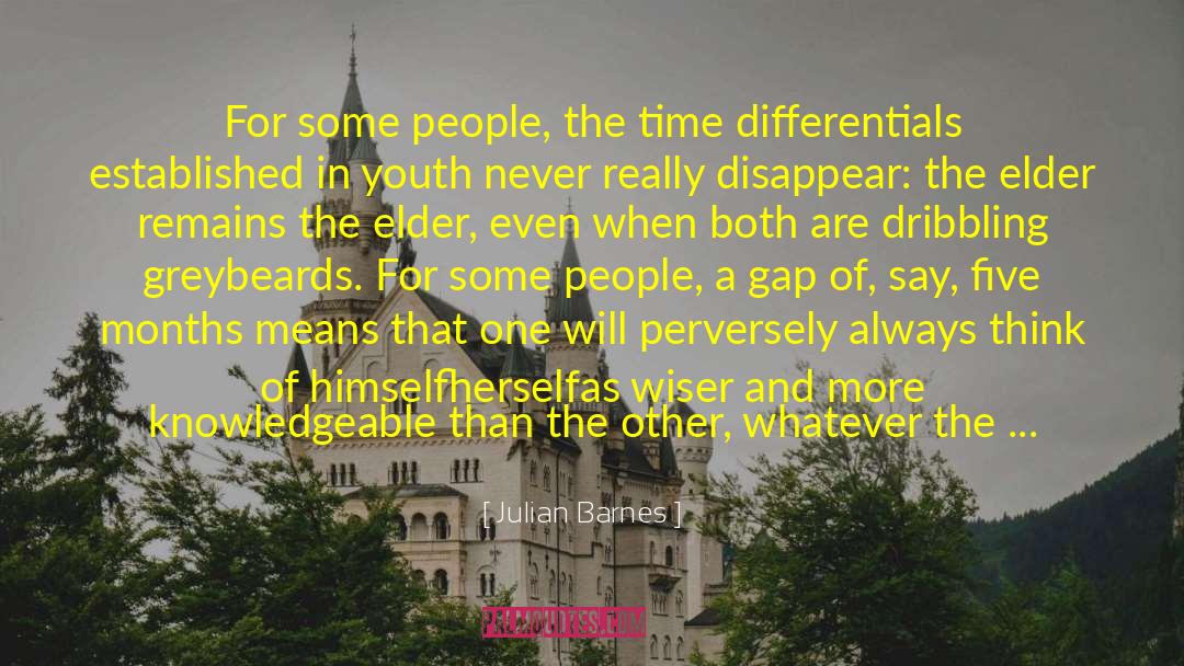 The Elder Effect quotes by Julian Barnes