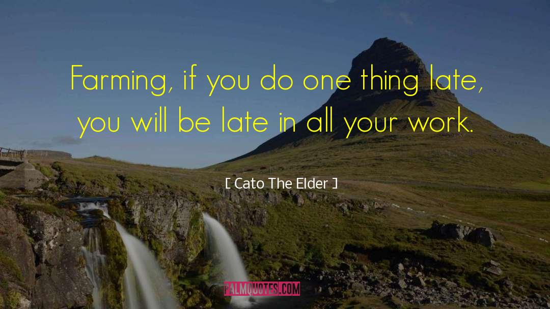 The Elder Effect quotes by Cato The Elder