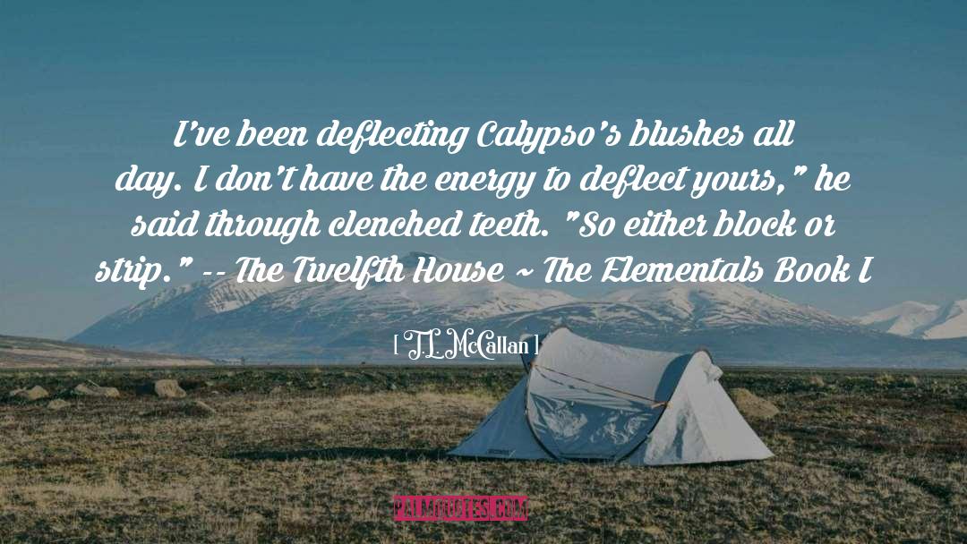 The Elementals quotes by T.L. McCallan