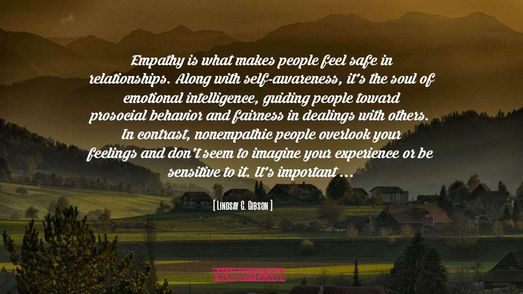 The Empathy Essays quotes by Lindsay C. Gibson