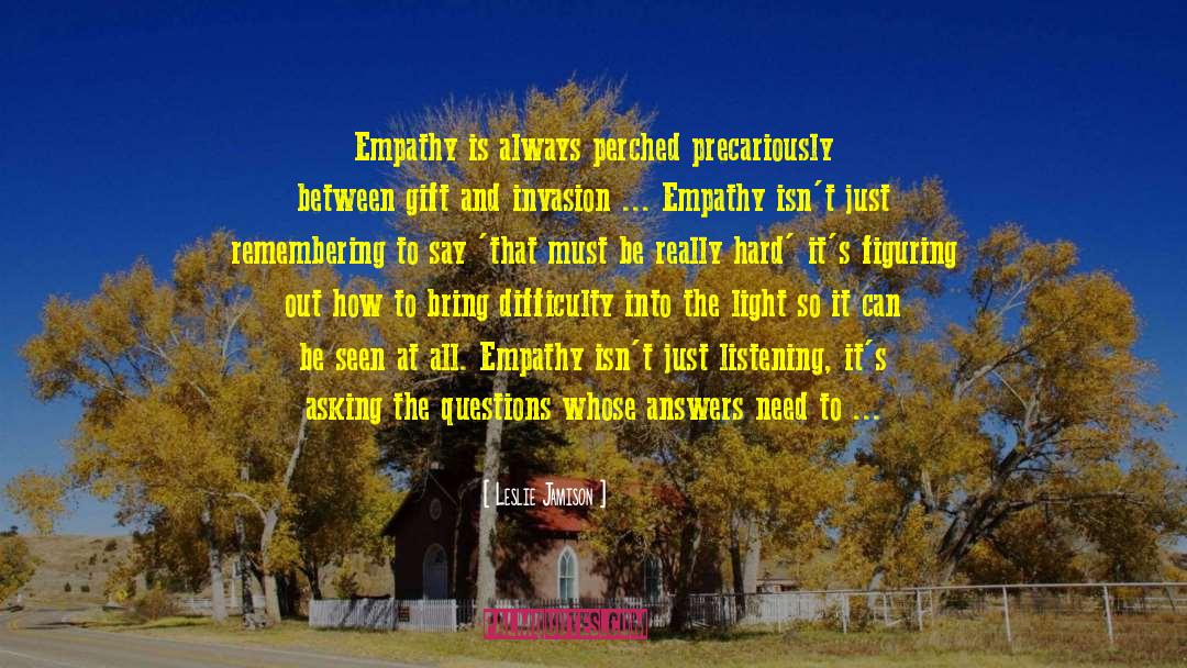 The Empathy Exams quotes by Leslie Jamison
