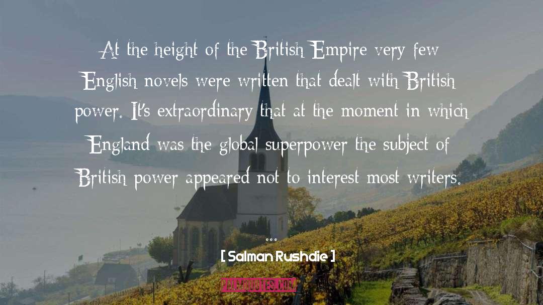 The Empire Of Things quotes by Salman Rushdie