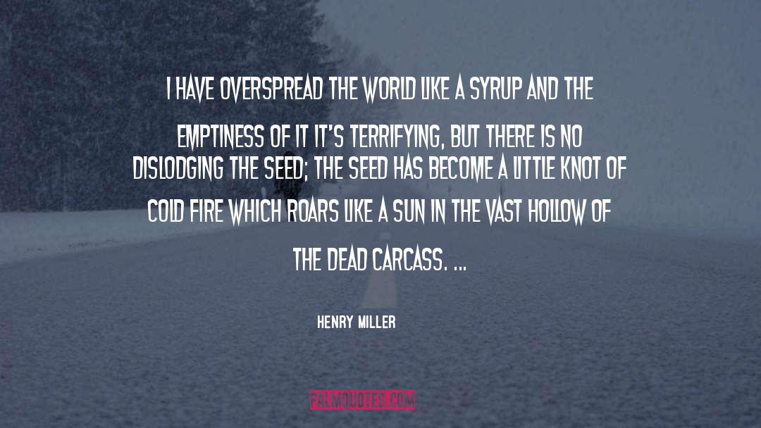 The Emptiness quotes by Henry Miller