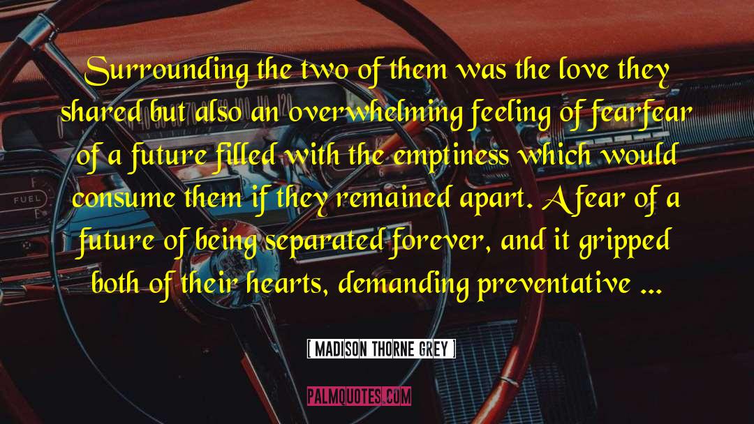 The Emptiness quotes by Madison Thorne Grey
