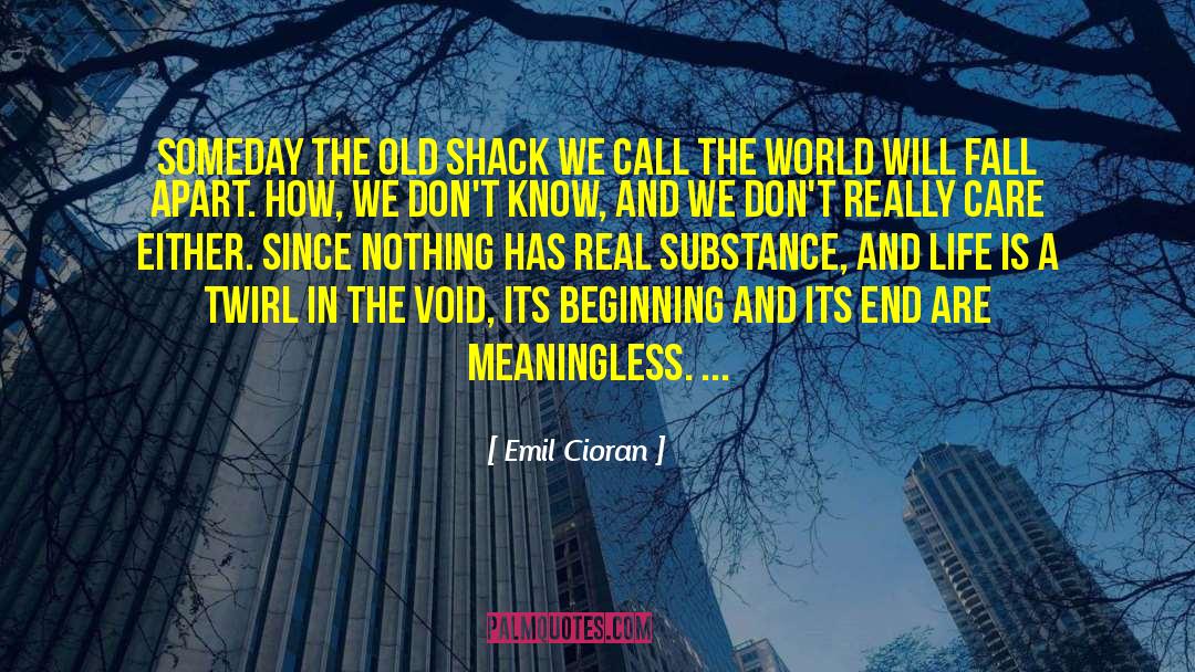 The End Is The Matter quotes by Emil Cioran
