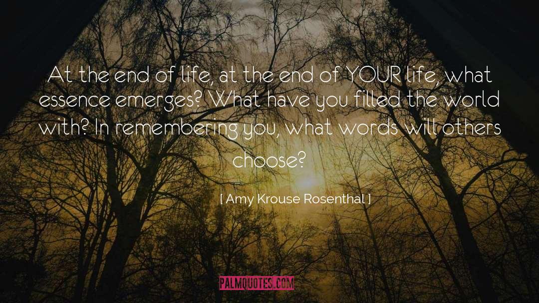 The End Of Life quotes by Amy Krouse Rosenthal