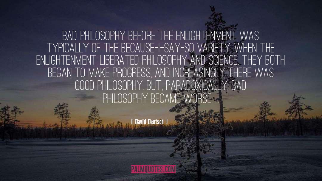The Enlightenment quotes by David Deutsch