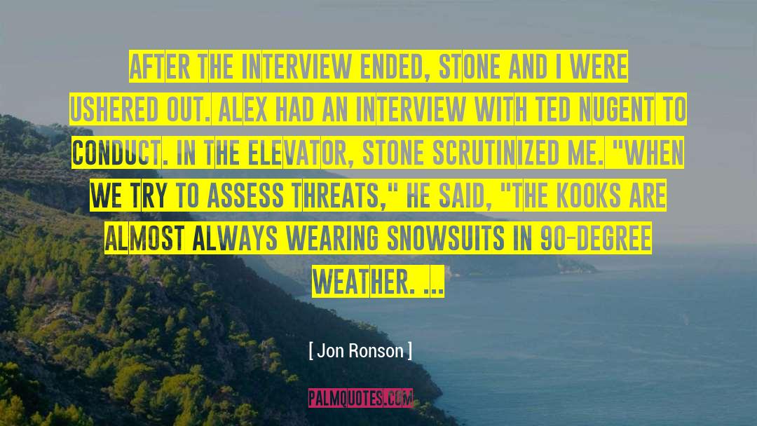 The Ersatz Elevator quotes by Jon Ronson