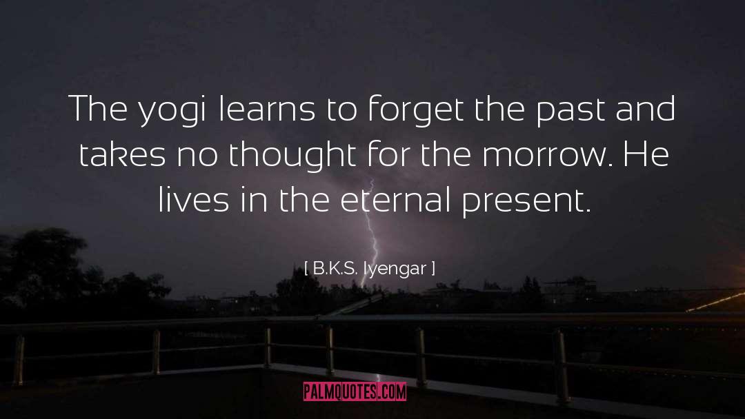 The Eternal Present quotes by B.K.S. Iyengar
