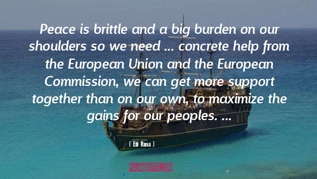 The European Union quotes by Edi Rama