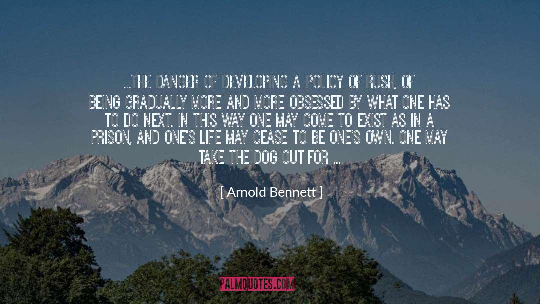 The Evil quotes by Arnold Bennett