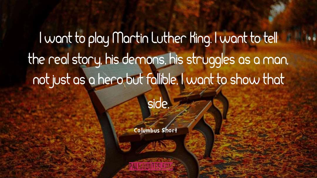 The Exeunt Demon King quotes by Columbus Short