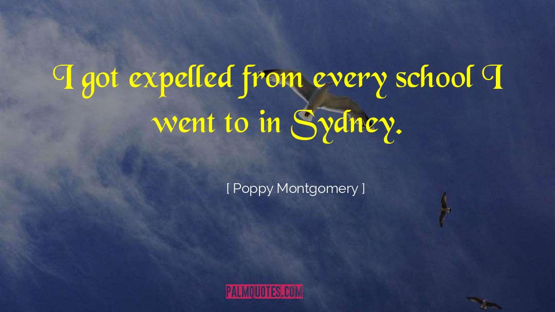 The Expelled quotes by Poppy Montgomery