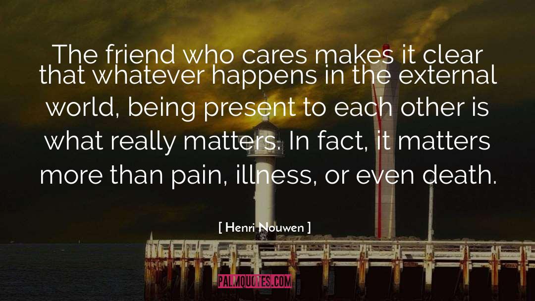 The External World quotes by Henri Nouwen