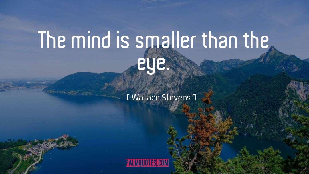 The Eye quotes by Wallace Stevens