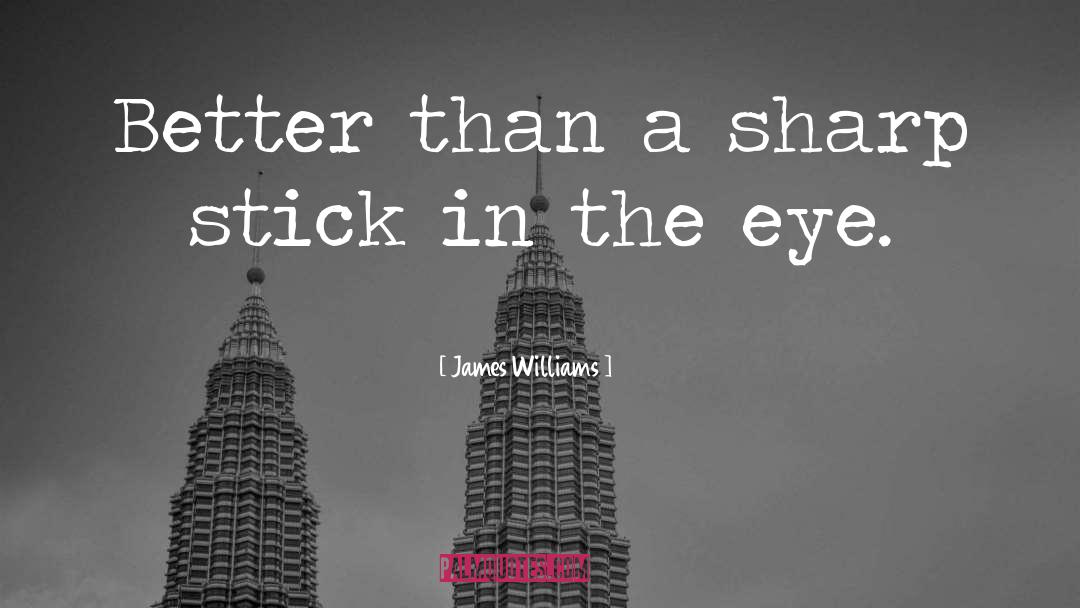 The Eye quotes by James Williams