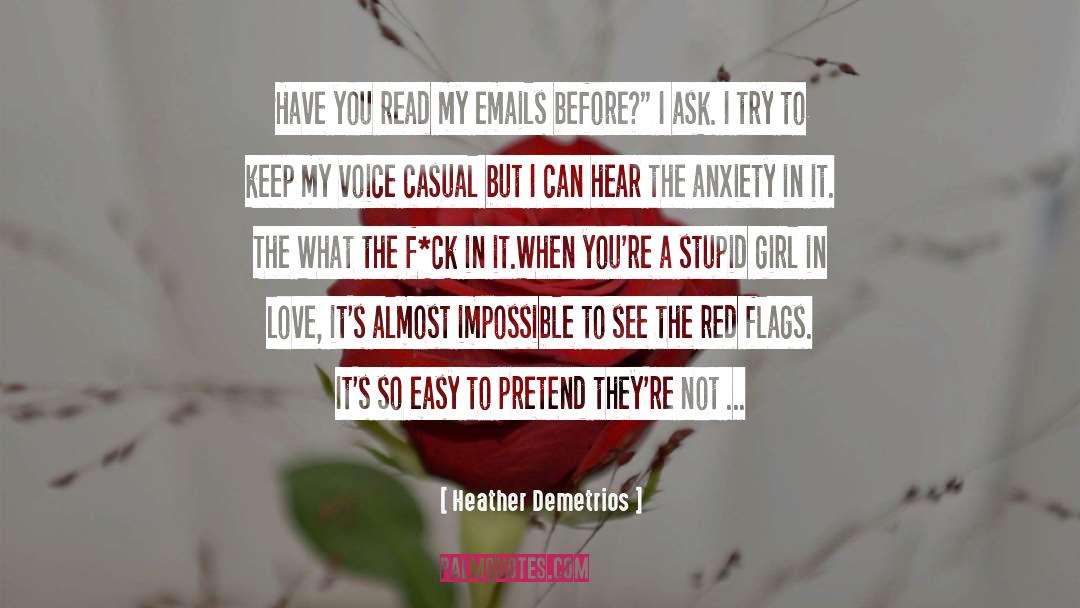 The F Bomb quotes by Heather Demetrios