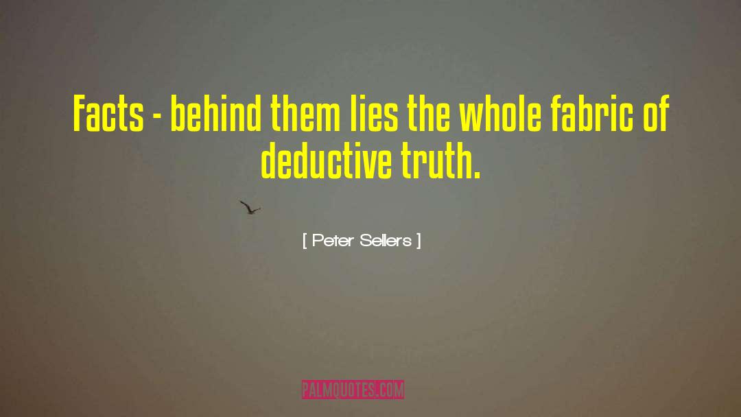 The Fabric Of The Universe quotes by Peter Sellers