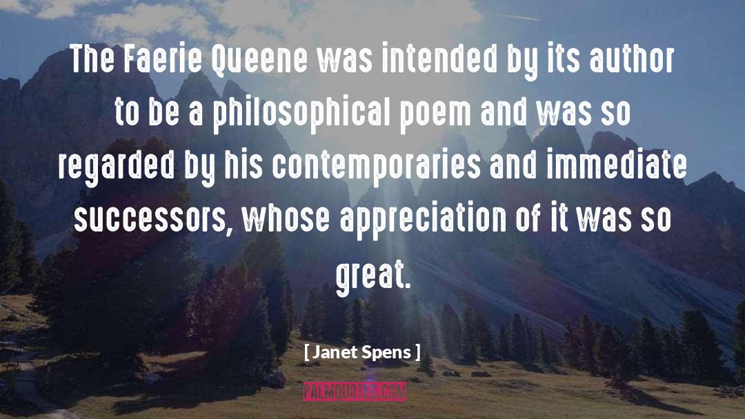 The Faerie Queene quotes by Janet Spens