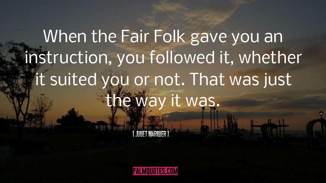 The Fair Folk quotes by Juliet Marillier