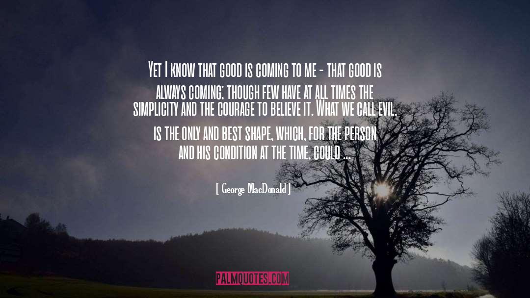 The Farewell Party quotes by George MacDonald