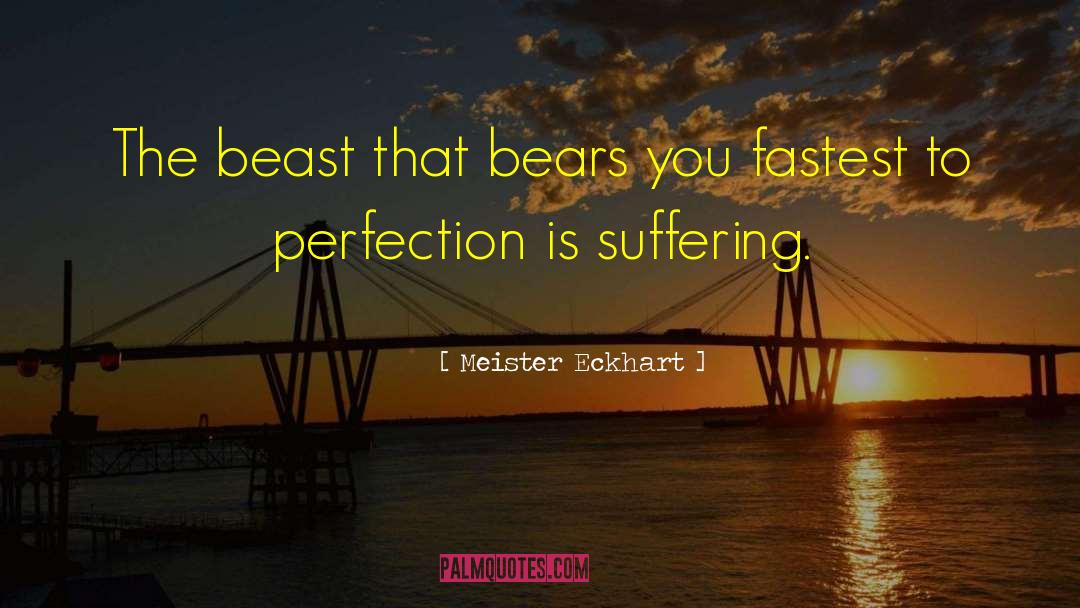The Fastest Indian quotes by Meister Eckhart