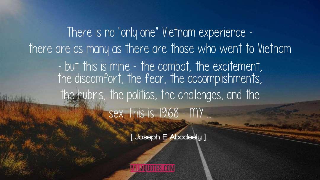 The Fear quotes by Joseph E Abodeely