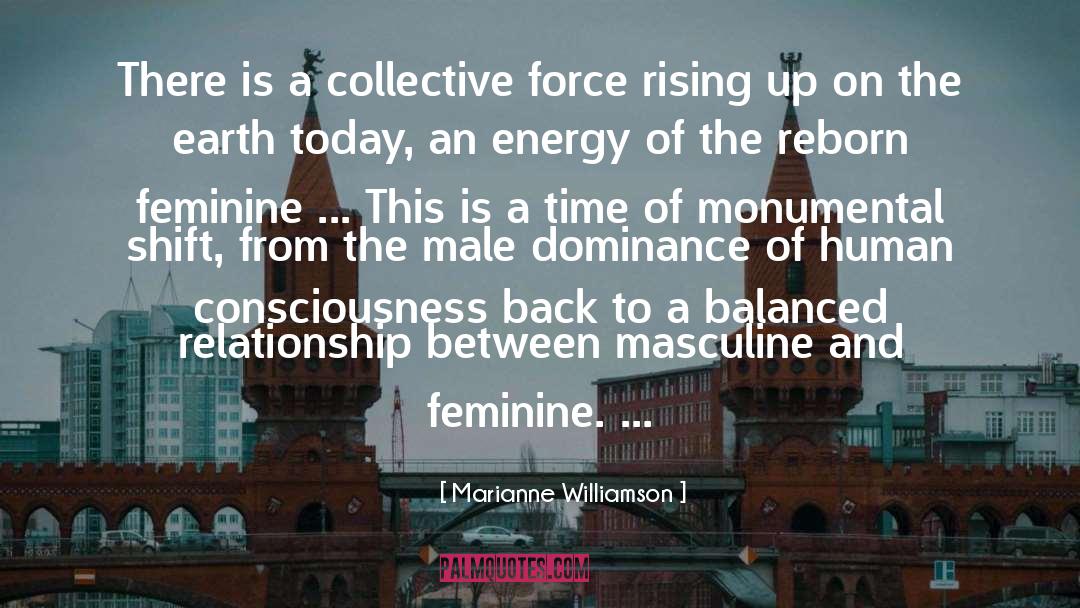 The Feminine Mystique quotes by Marianne Williamson