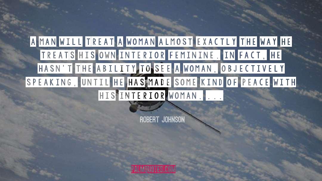 The Feminine Mystique quotes by Robert Johnson