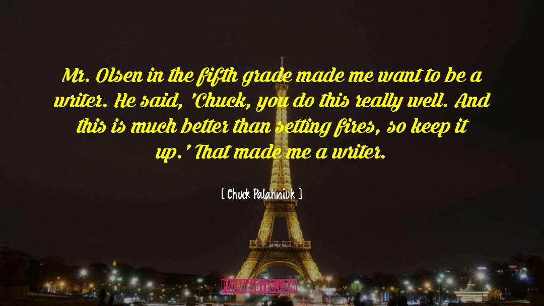 The Fifth Season quotes by Chuck Palahniuk