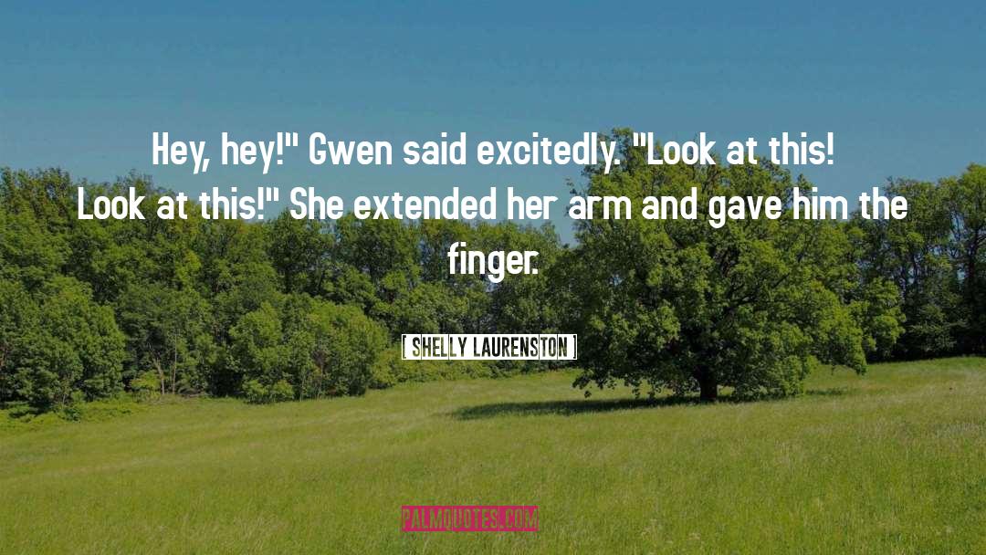 The Finger quotes by Shelly Laurenston