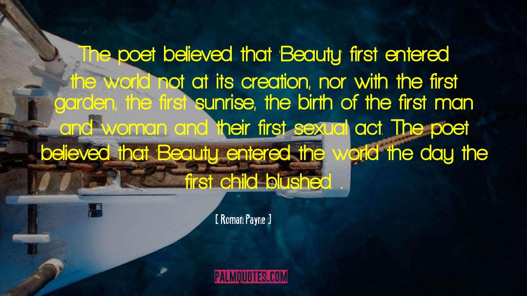 The First Child quotes by Roman Payne
