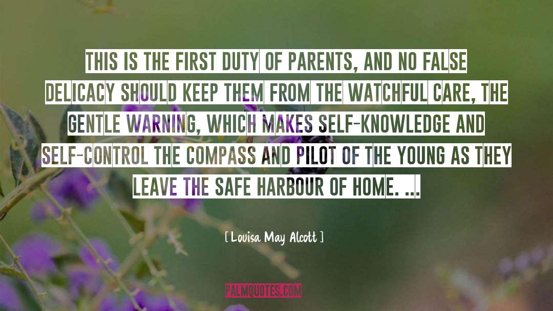 The First Duty quotes by Louisa May Alcott