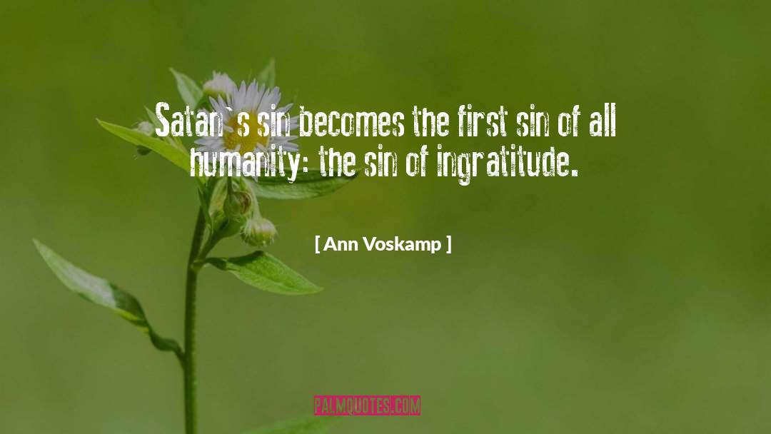 The First Sin quotes by Ann Voskamp