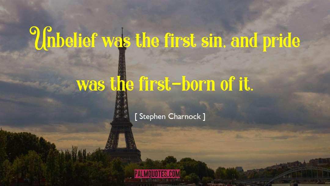 The First Sin quotes by Stephen Charnock