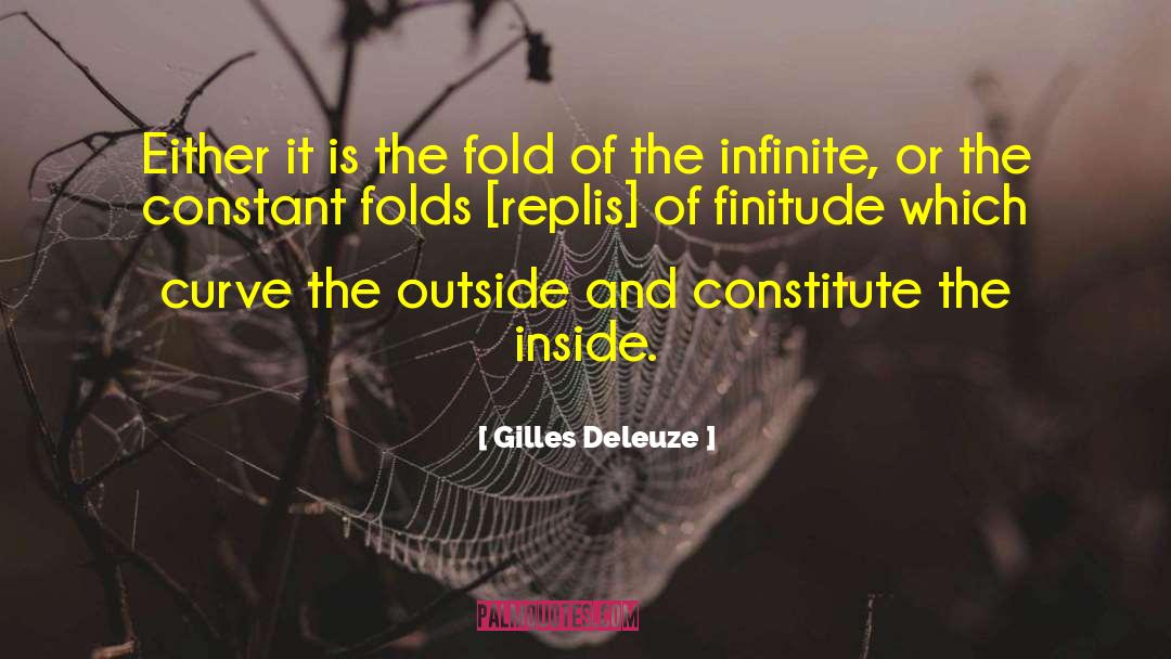 The Fold quotes by Gilles Deleuze