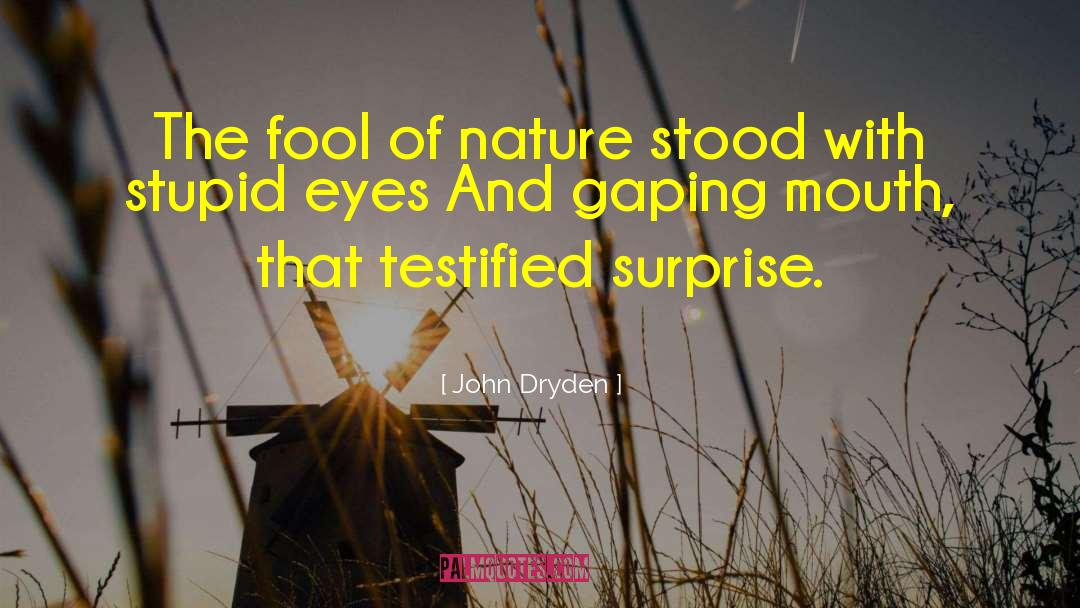 The Fool quotes by John Dryden