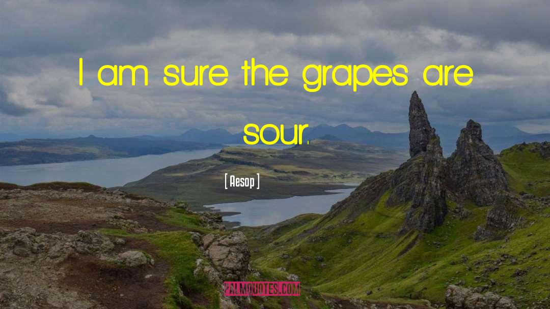 The Fox And The Grapes quotes by Aesop