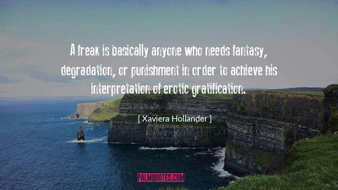 The Freak quotes by Xaviera Hollander