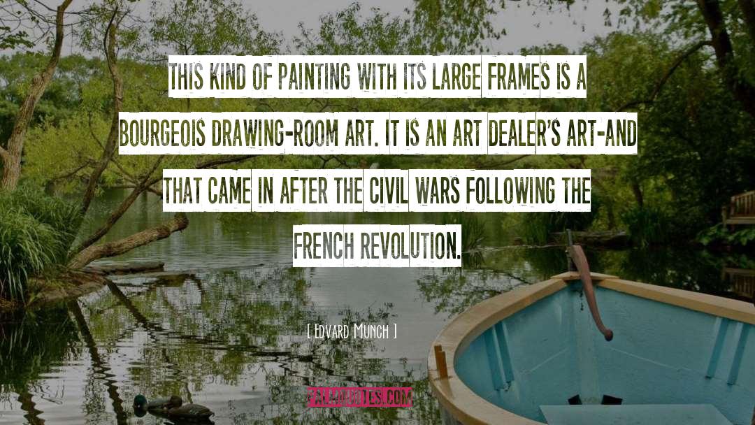 The French Revolution quotes by Edvard Munch