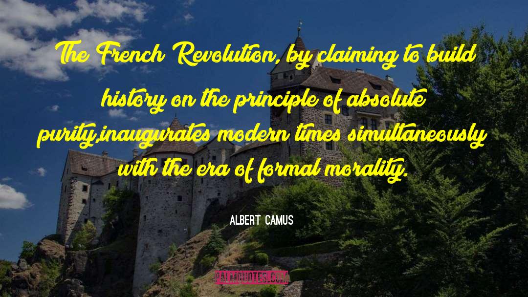 The French Revolution quotes by Albert Camus