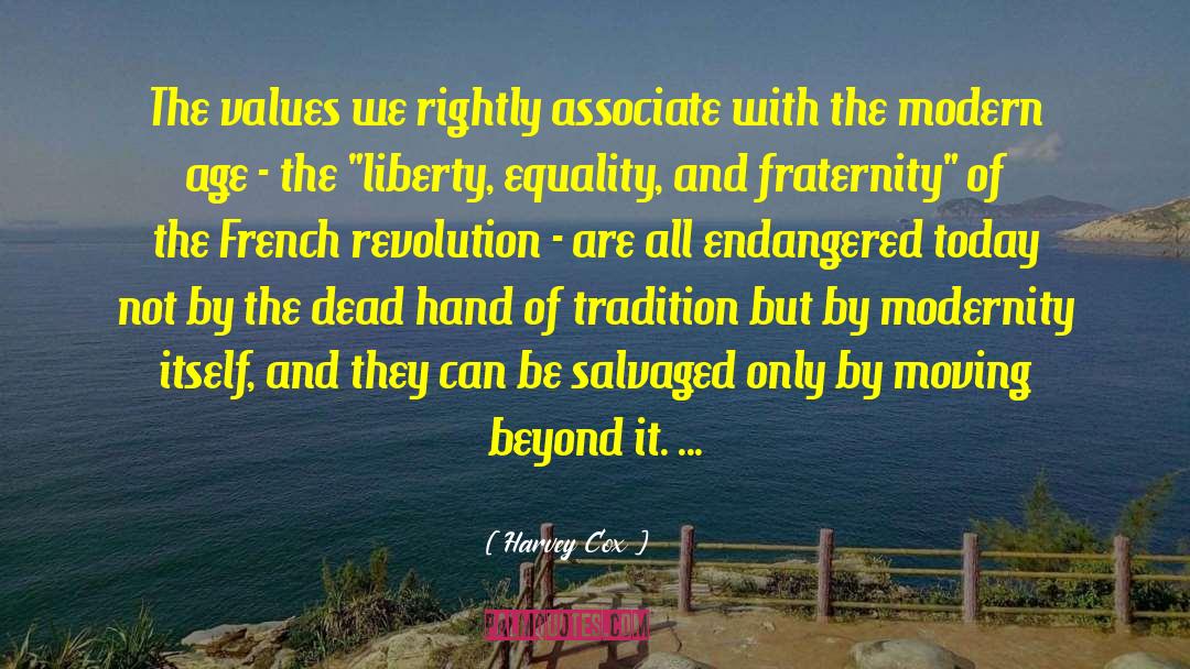 The French Revolution quotes by Harvey Cox