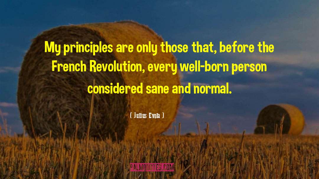 The French Revolution quotes by Julius Evola