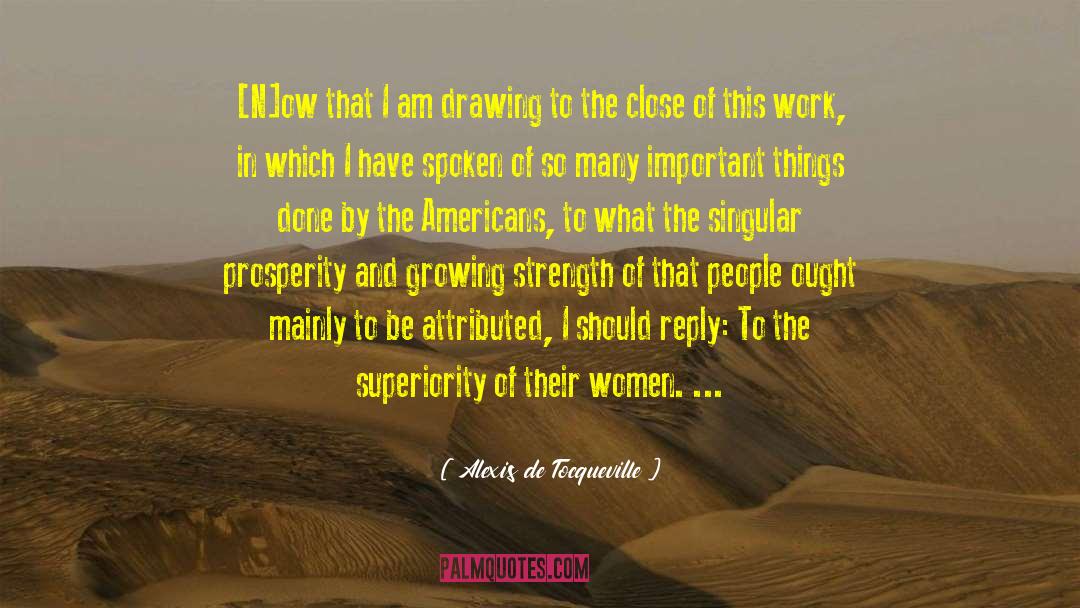 The Gender Game quotes by Alexis De Tocqueville